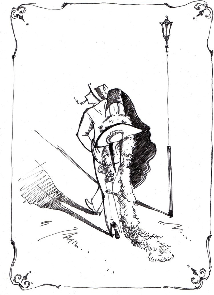 Иллюстрация по спектаклю Театра Доктора Дапертутто (г. Пенза) "Венецианские затейники"