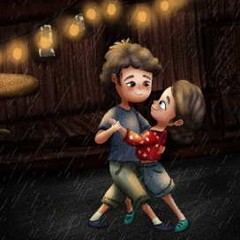 Танго под дождем