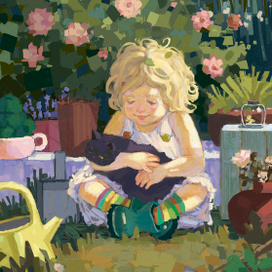 Ленивый кот