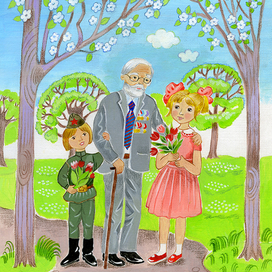 Иллюстрация к сборнику детских стихов(7)