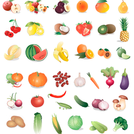 фрукты и овощи