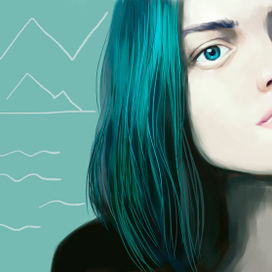 Девочка с кристаллами 