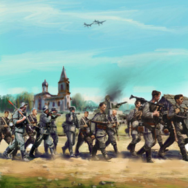 "Немецкая пехота" из серии про войну