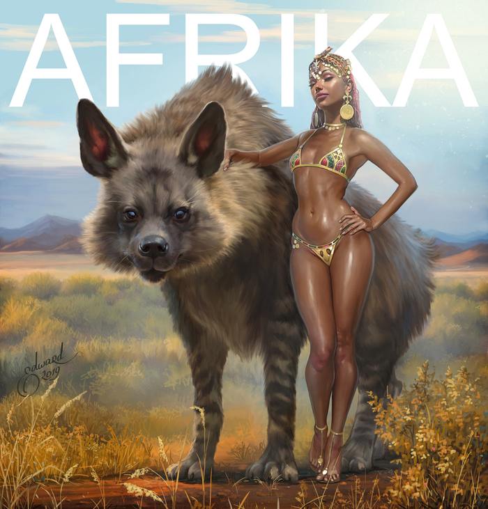 My gunsteling-Afrika