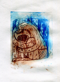 техника "сухая игла"