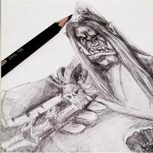 Персонажи игры и дотворк иллюстрация