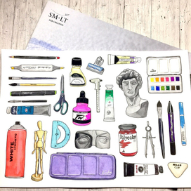 Художественные материалы