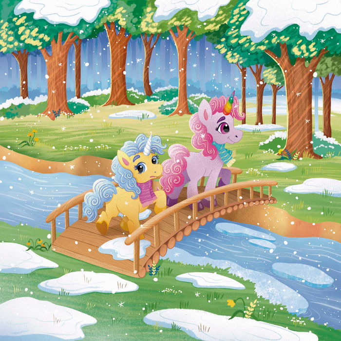 На другую сторону. Иллюстрация к книжке-картинке