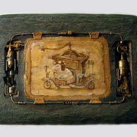 Автопортрет с кофемолкой