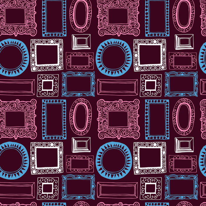 Паттерн с рамками