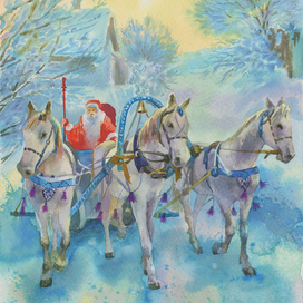 Готовь сани летом)