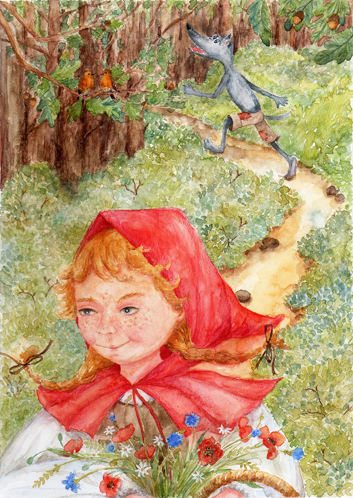 B гости к бабуле