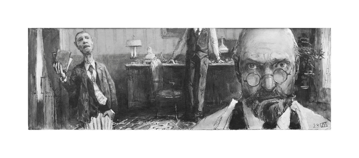 М.А.Булгаков "Собачье сердце" заставка к 8 главе