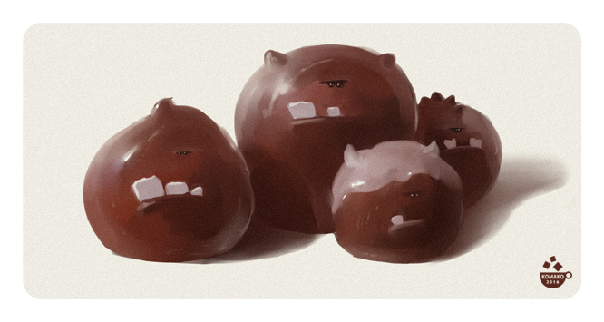 шоколадные монстры