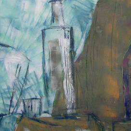 Натюрморт со стеклом