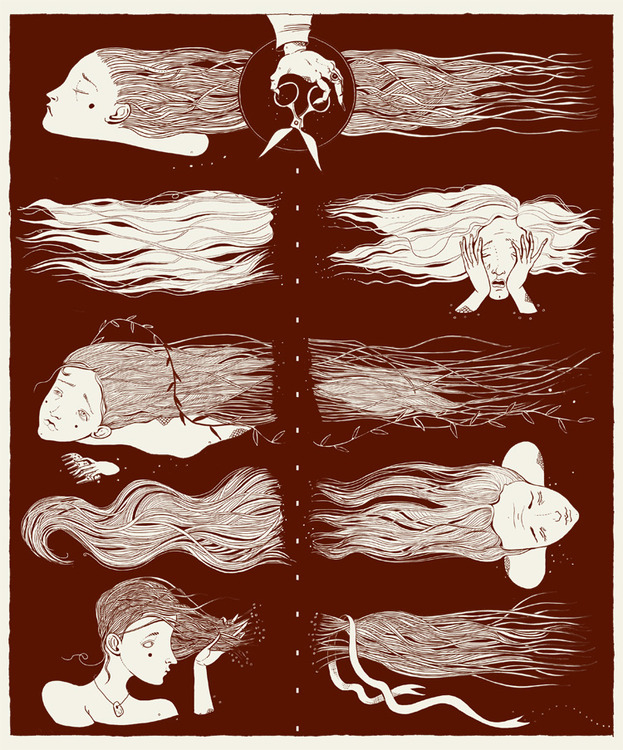 Сестры русалочки:волосы долой!