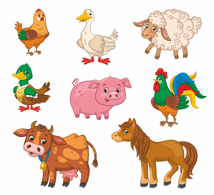 Обитатели фермы