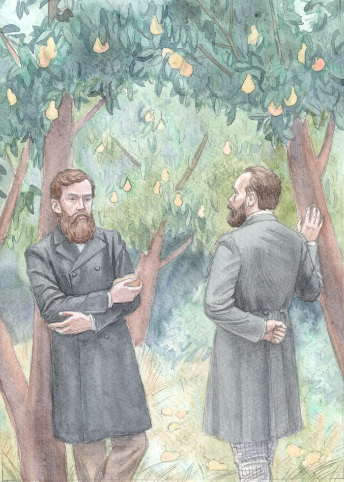 "Братья Третьяковы, основатели Третьяковской галереи"