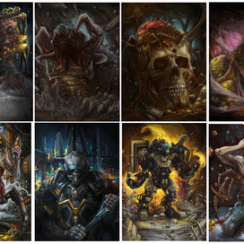 Набор карт для проекта "Star Crusade CCG"