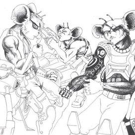 Мыши-байкеры с Марса.