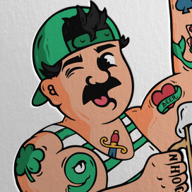 Принт для футболки