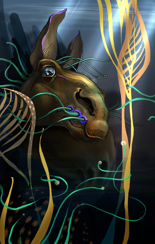 Лось водный