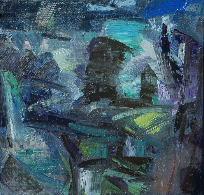 после дождя.этюд.