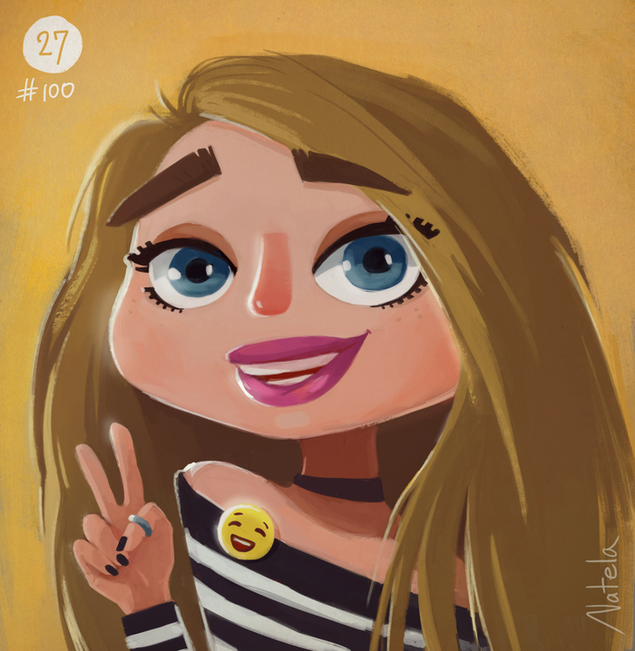 Большеглазка  #day27