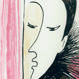 Графика к роману А. Белого "Петербург" 