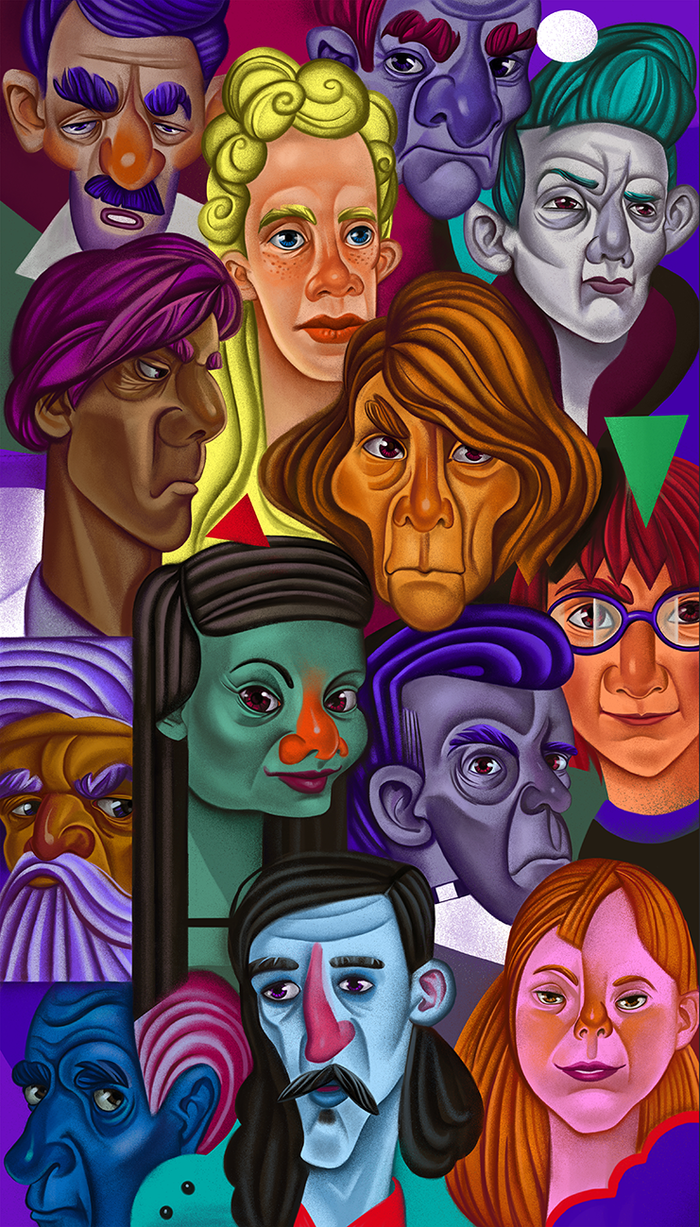 Лица паттерн