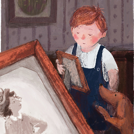 иллюстрация к повести "Бабушка на яблоне"