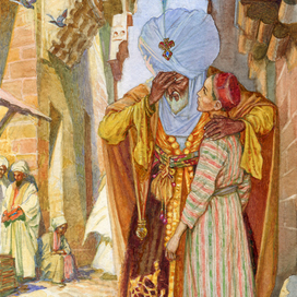 Магрибинец и Ала ад-Дин.