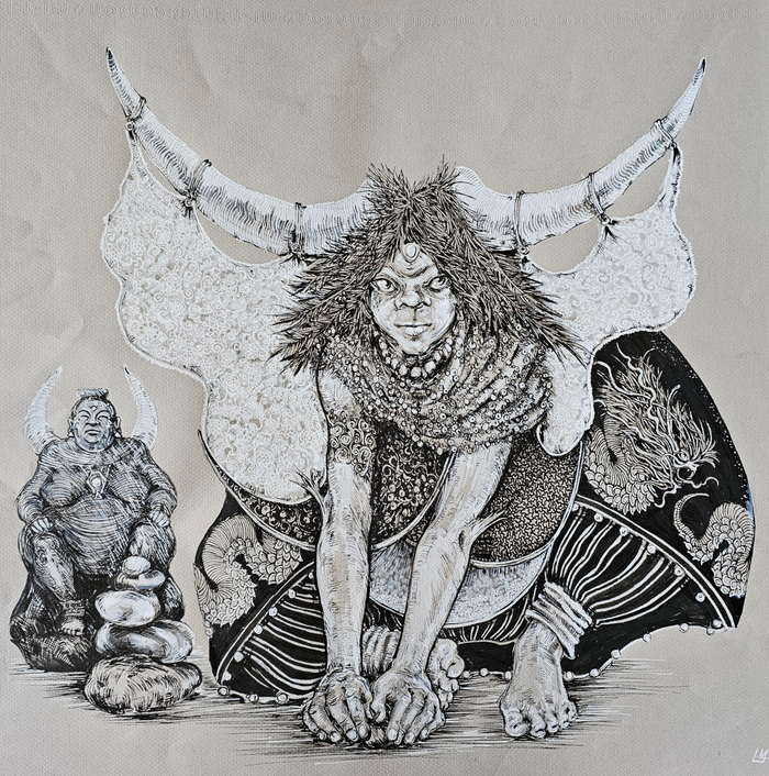 Сказительница из страны  Амиттаара.