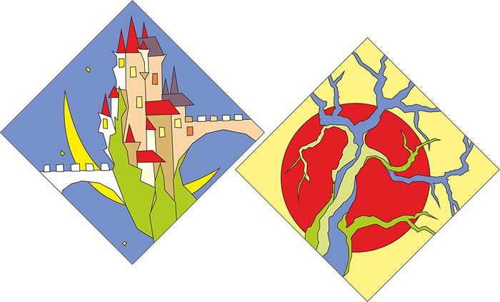 Эскиз к витражу