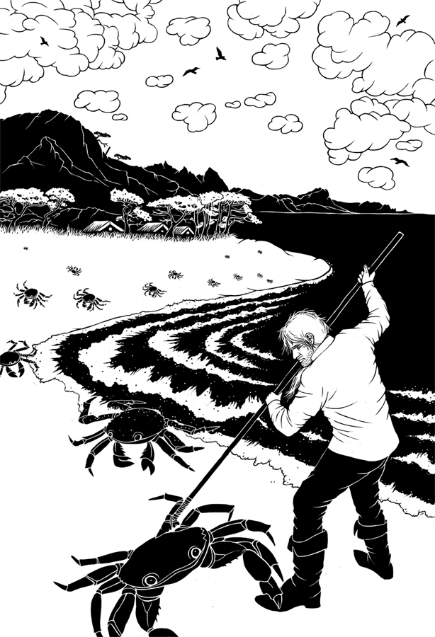 Иллюстрация для книги "Аква. Север. Эра мореходов"