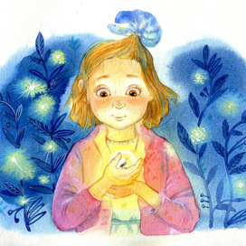 Точно светлячок