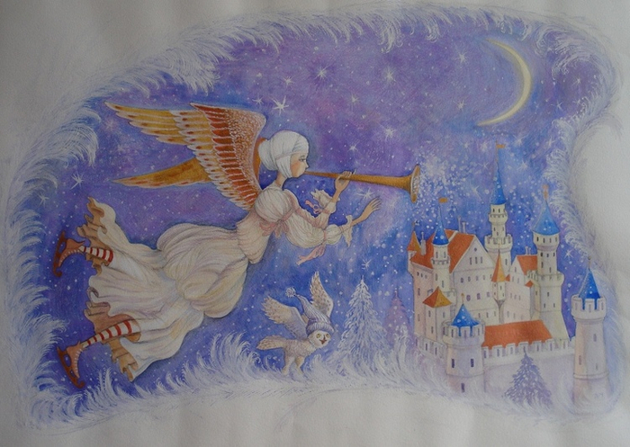 Ангел на коньках