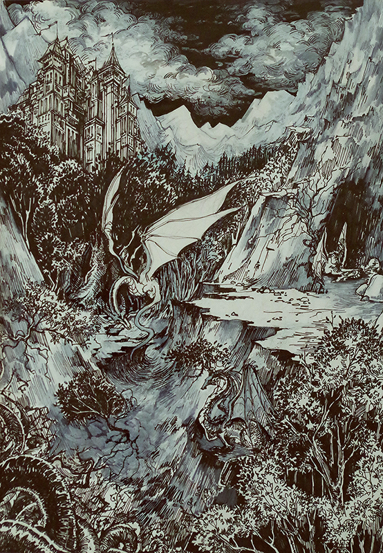 Где-то в скалах