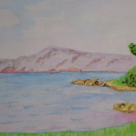 На берегу залива