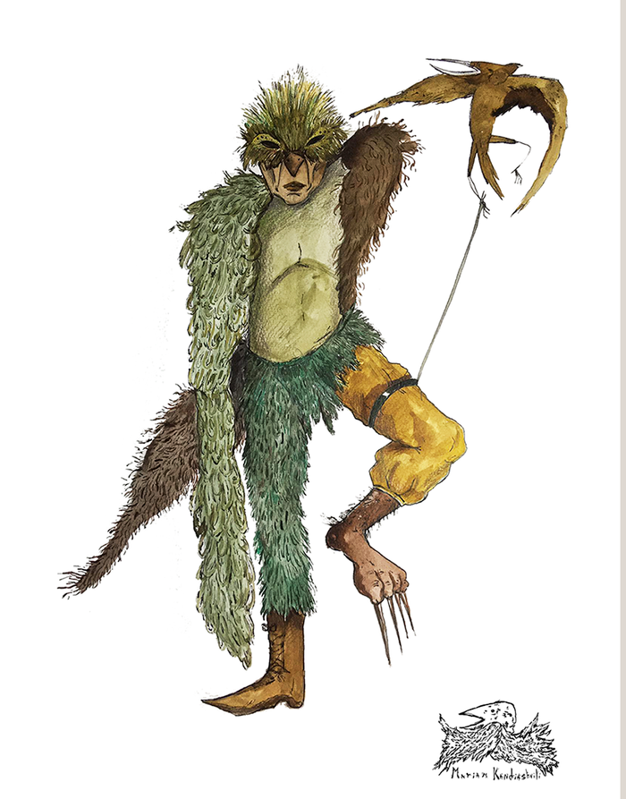 зеленая сова