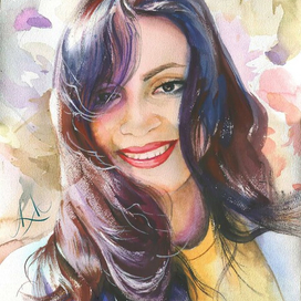 Очень знакомая девушка.