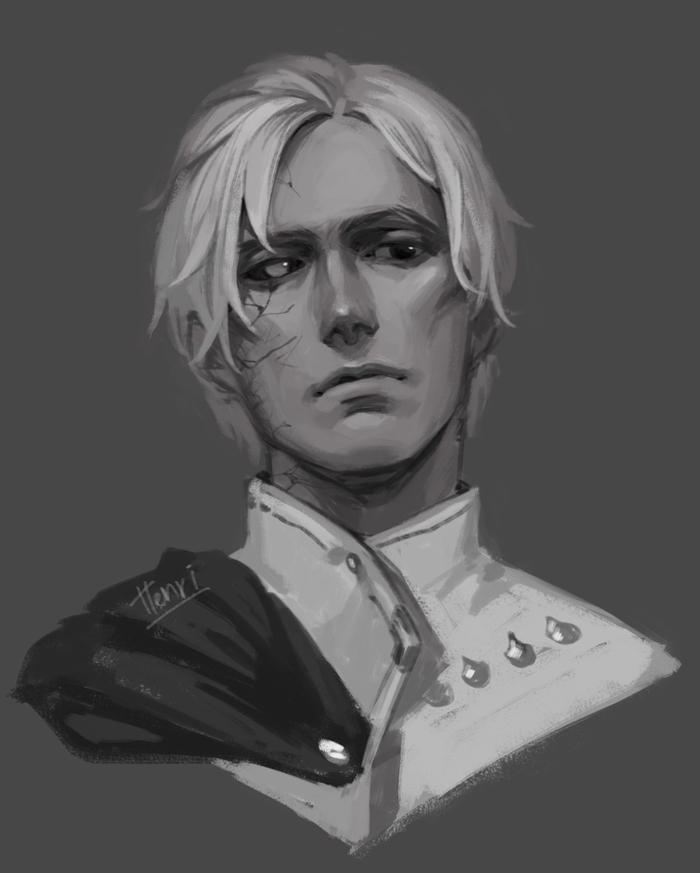 Ч\б портрет