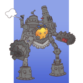 Стимпанк колобок