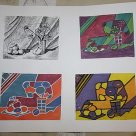 Кубизм в процессе