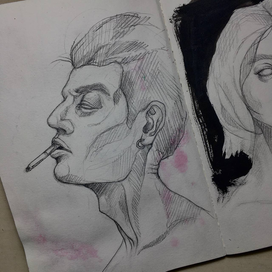 парень с сигаретой 