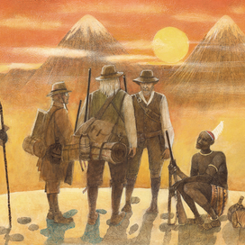 Мы идем по пустыне