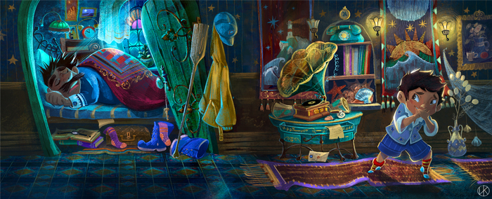 "Не разбудить папу...)"