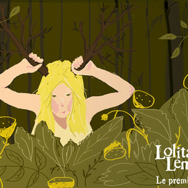 девушка/ олень