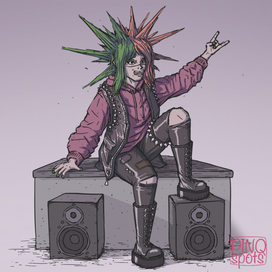 панк рок гёрл