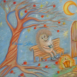 Осенний чай с яблоками